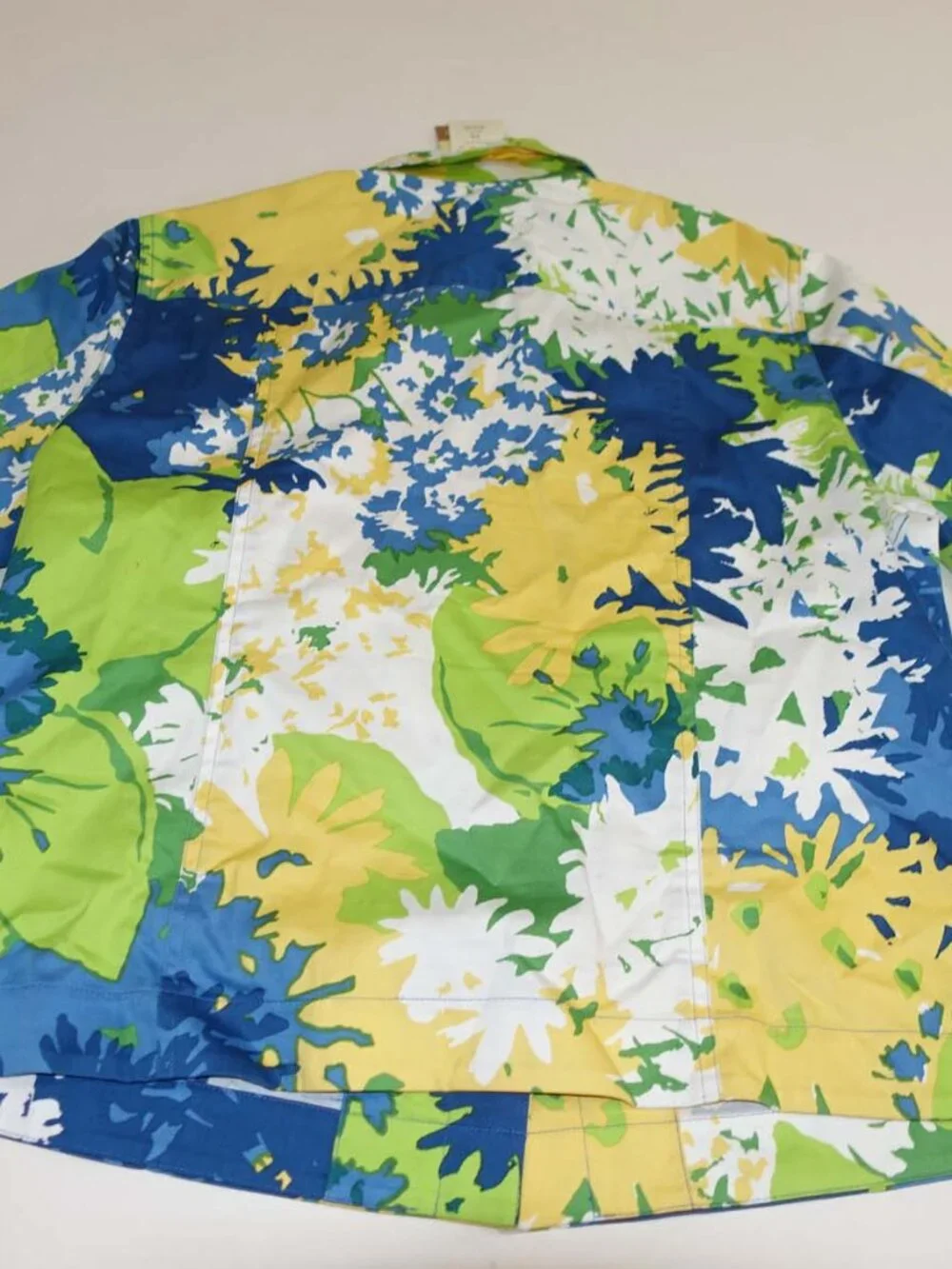 Coldwater Creek Women's Jacket Petite Large NWT Long Sleeves Floral Print PL